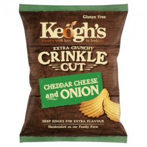 Keogh's Πατατάκια με Cheddar και Κρεμμύδι 125 g