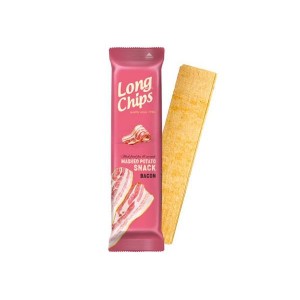 Long Chips BACON ΠΑΤΑΤΑΚΙΑ 75g
