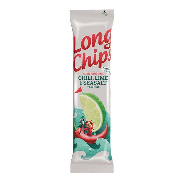 Long Chips Chili Lime Sea Salt 75g