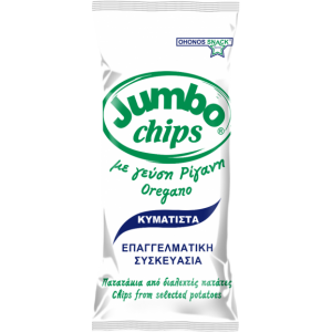 JUMBO ΕΠΑΓΓΕΛ. ΣΥΣΚ. CHIPS ΡΙΓΑΝΗ ΚΥΜΑΤΙΣΤΑ 280gr