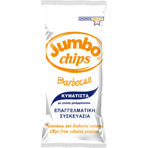 JUMBO ΕΠΑΓΓΕΛ. ΣΥΣΚ. CHIPS BBQ ΚΥΜΑΤΙΣΤΑ 280gr