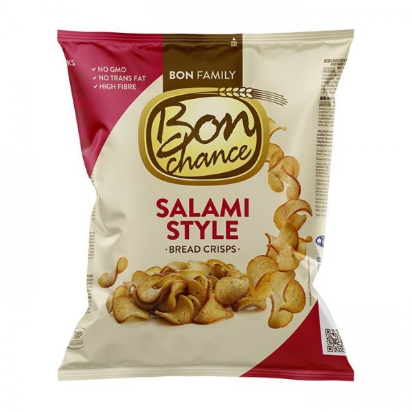 Bon Chance Chips Από Ψωμί Salami Style 120g