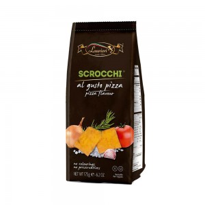 SCROCCHI CRACKERS WITH PIZZA 175GR