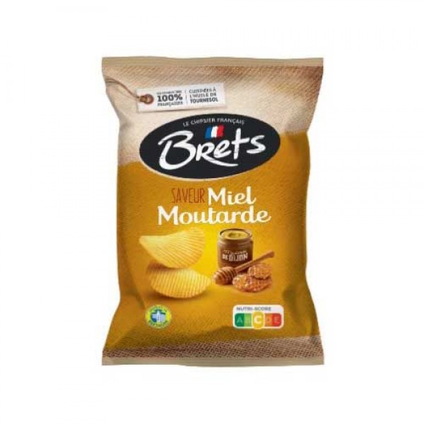 Brets Chips Miel Moutarde ΧΓ 125gr