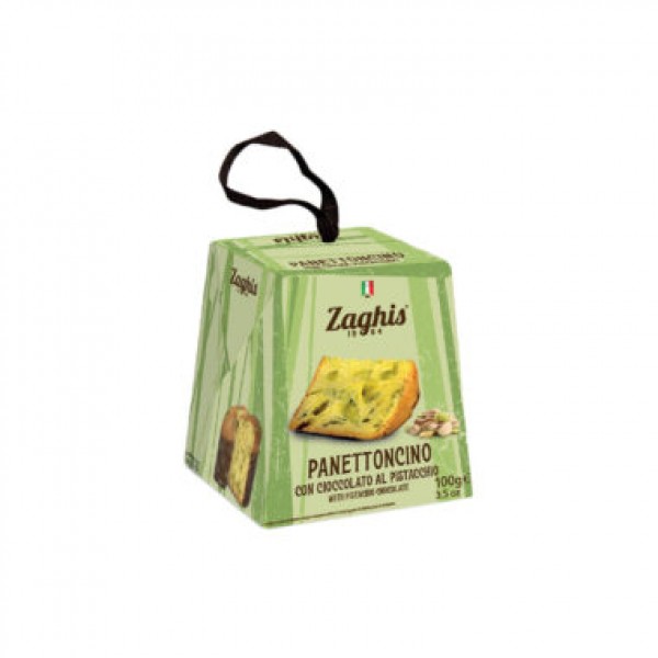 Zaghis Panettone Mini Φιστίκι 100γρ