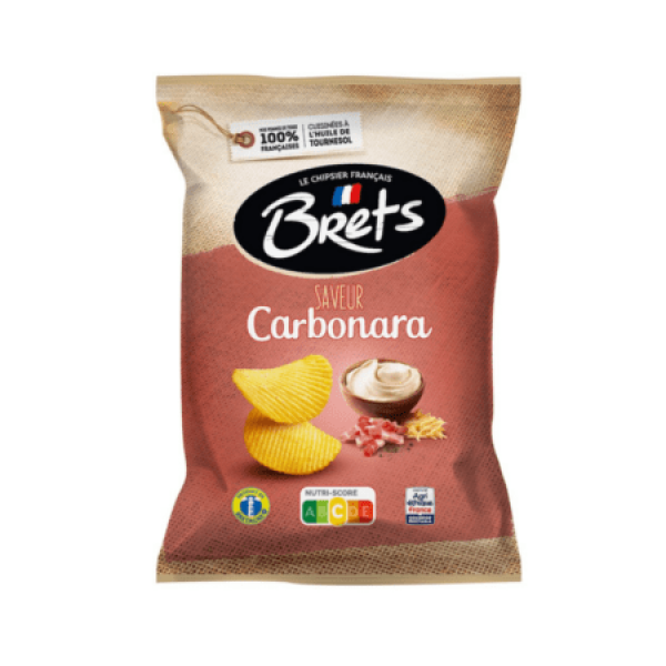 Brets Chips Carbonara 125gr