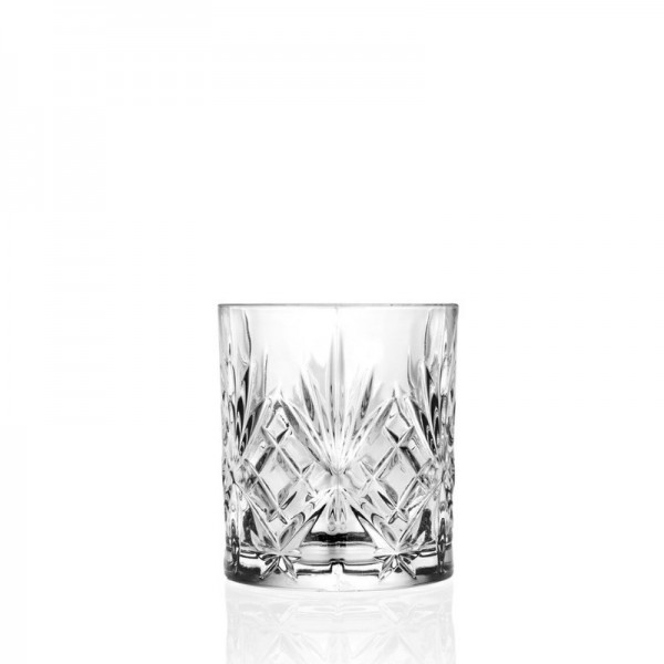 RCR Σετ Ποτήρια Ουίσκι από Γυαλί 240ml 6τμχ