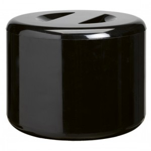 Παγοδιατηρητής Στρογγυλός ABS Μαύρο 10lt, 29εκ./22εκ., 79-110M