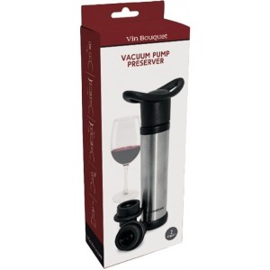 Αντλία κενού χειρός Vin Bouquet - Με 2 βύσματα