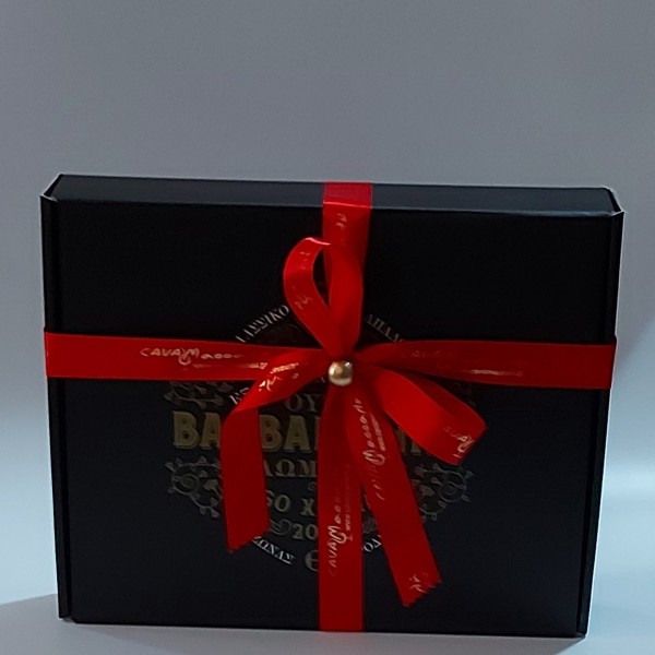 Επετειακή κασετίνα Ούζου Βαρβαγιάννη 4Χ200ml