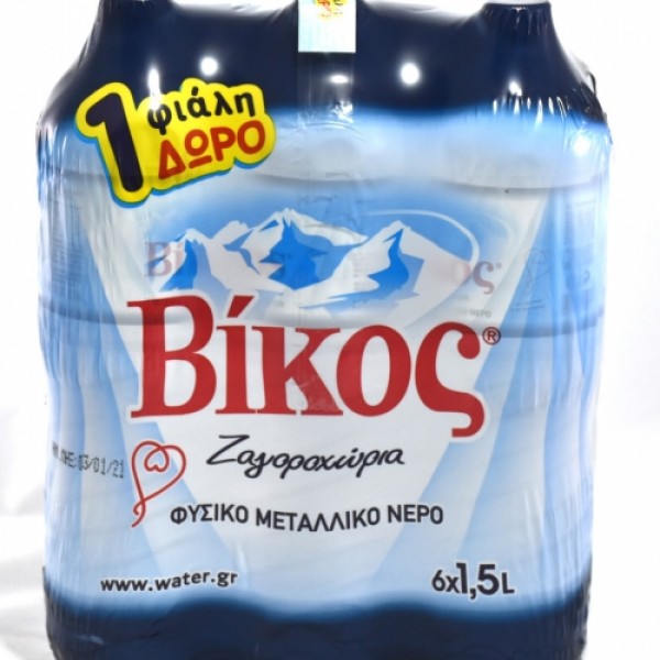 ΒΙΚΟΣ ΝΕΡΟ 1.5Λ 6ΑΔΑ 5+1