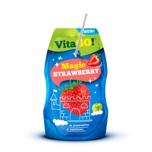 VitaGo Χυμό Magic Strawberry 200ml