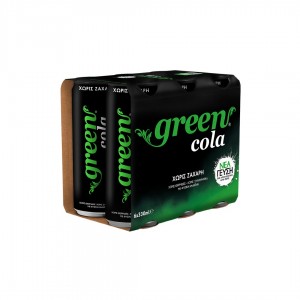 GREEN COLA Κουτί 6Χ330ML Στέβια