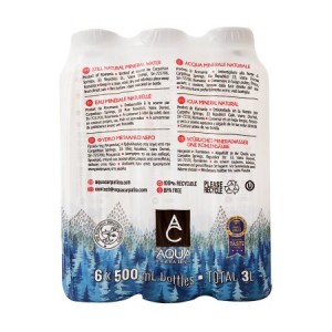 AQUA CARPATICA Φυσικό Μεταλλικό Νερό 6x500ml
