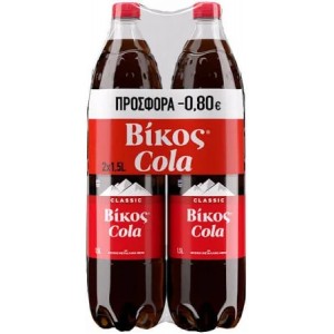 ΒΙΚΟΣ COLA 2X1.5lt -0,80€