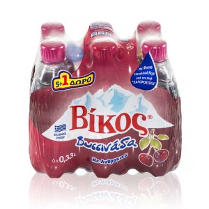 ΒΙΚΟΣ ΒΥΣΣΙΝΑΔΑ ΜΕ ΑΝΘΡΑΚΙΚΟ 330MLX(5+1)ΔΩΡΟ