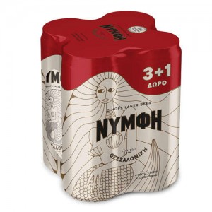 Νύμφη Κουτί 500ml Τετράδα (3+1) Νύμφη Κουτί 500ml Τετράδα (3+1)