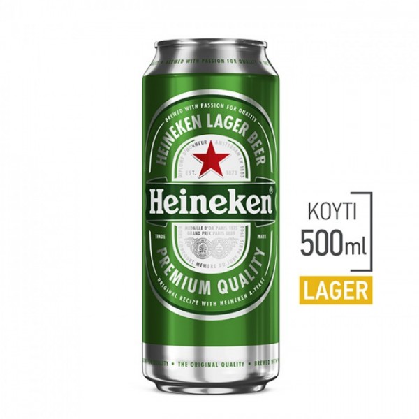 HEINEKEN BEER ΚΟΥΤΙ 500ML HEINEKEN BEER ΚΟΥΤΙ 500ML