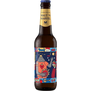 BLUE MONKEY MALT’N MARVEL DOUBLE IPA 330ML BLUE MONKEY MALT’N MARVEL DOUBLE IPA 330ML