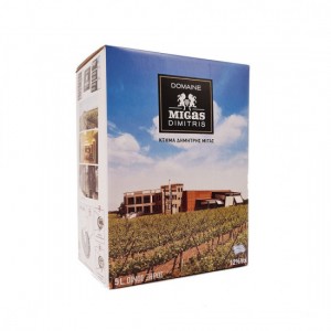  Μίγα Oak (βαρέλι) Syrah & Merlot In Box 5LT