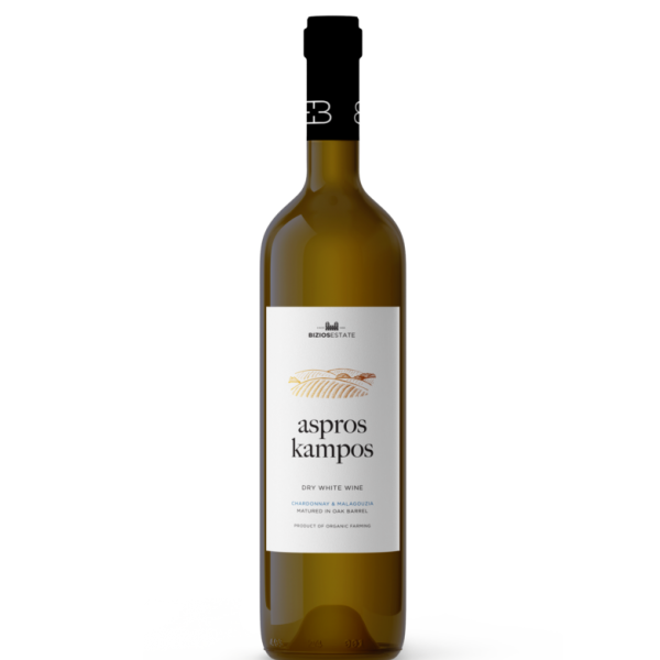 Bizios Estate Aspros Kampos Chardonnay & Malagousia 