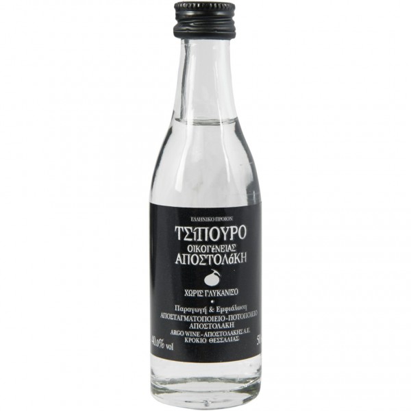 ΤΣΙΠΟΥΡΟ ΑΠΟΣΤΟΛΑΚΗ ΧΩΡΙΣ ΓΛΥΚΑΝΙΣΟ 50ml