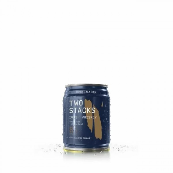 TWO STACKS DRAM IN A CAN - Single Malt Double Barrel 43% 100ml TWO STACKS DRAM IN A CAN - Single Malt Double Barrel 43% 100ml