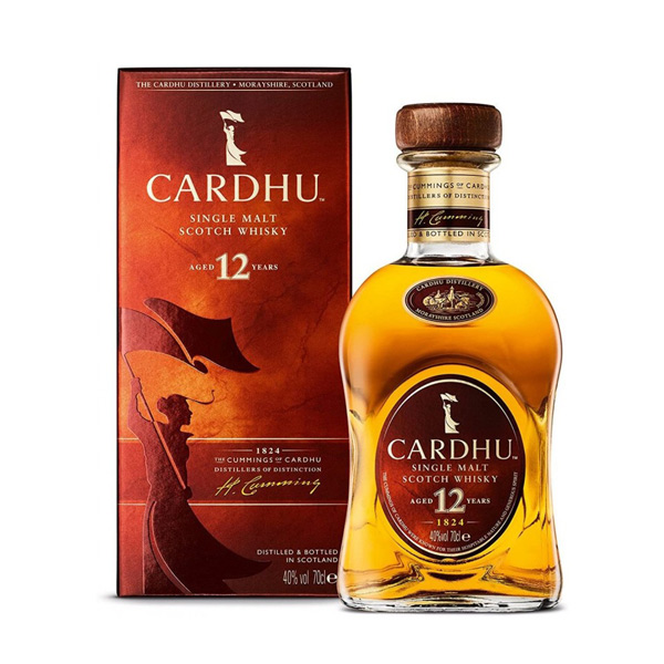 CARDHU 12 Y.O. SINGLE MALT WHISKY CARDHU 12 Y.O. SINGLE MALT WHISKY