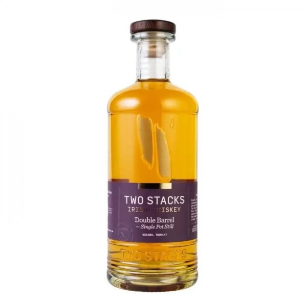 TWO STACKS Single Pot Still Double Barrel 700ML TWO STACKS Single Pot Still Double Barrel 700ML