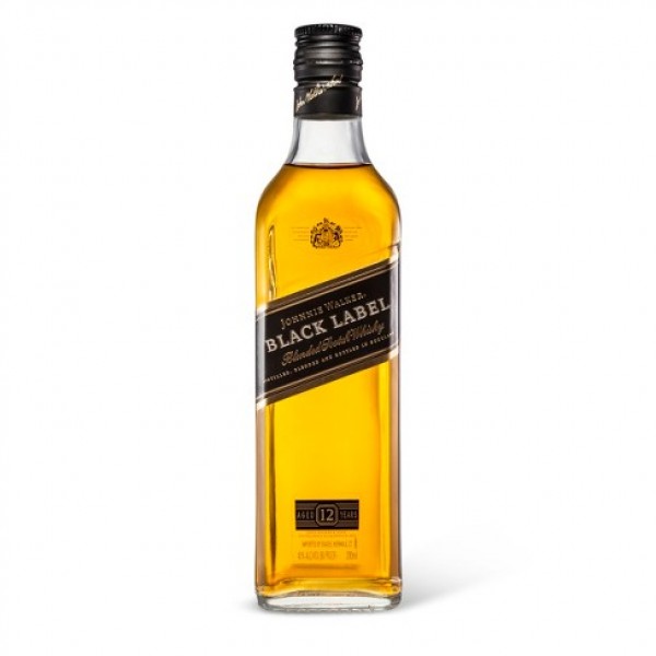 JOHNNIE WALKER BLACK LABEL 12 YEAR OLD 200ml